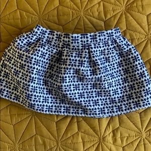 Genuine Kids, 18m navy and silver skirt